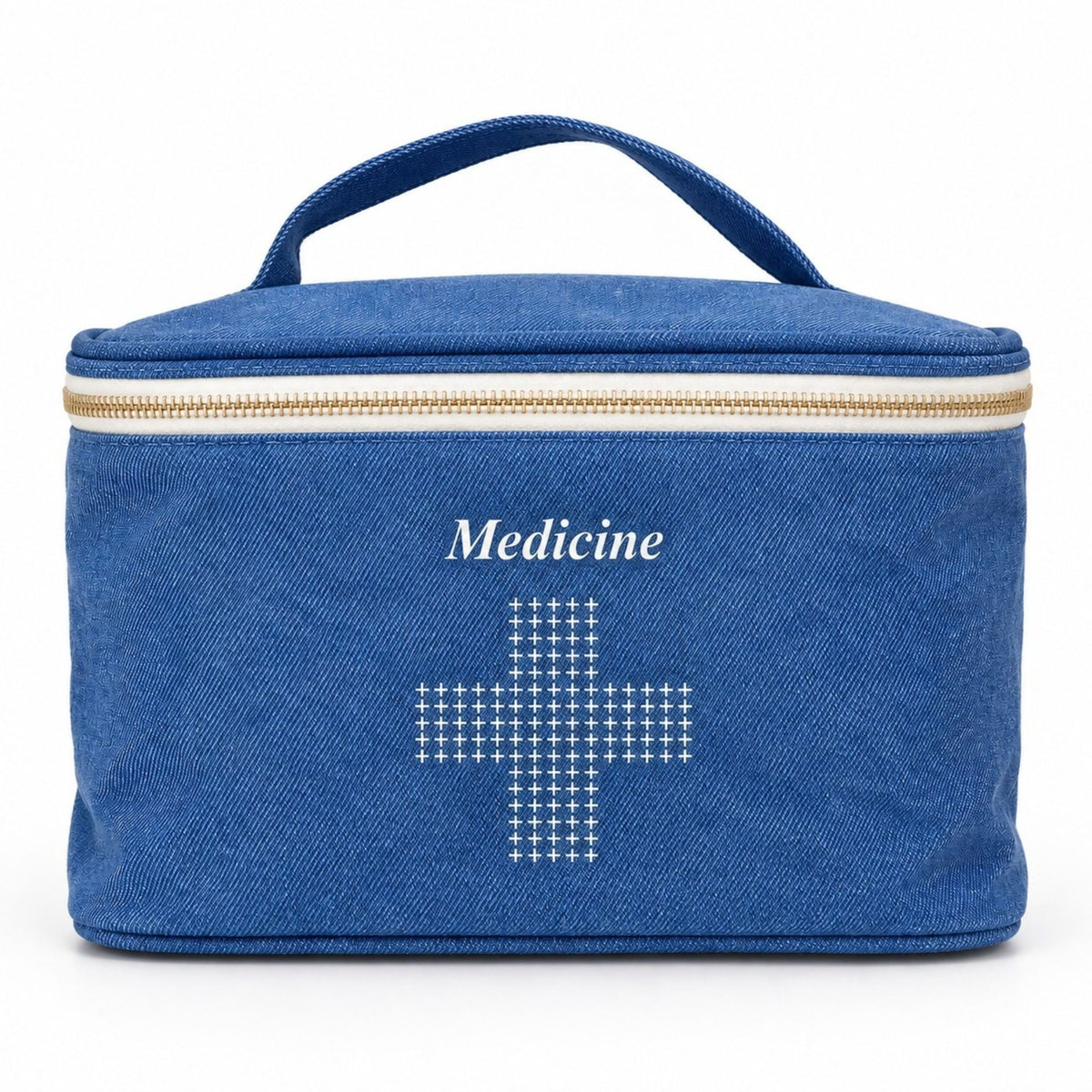 Necessaire Organizadora para Medicamentos Mykonos Mini - Jeans