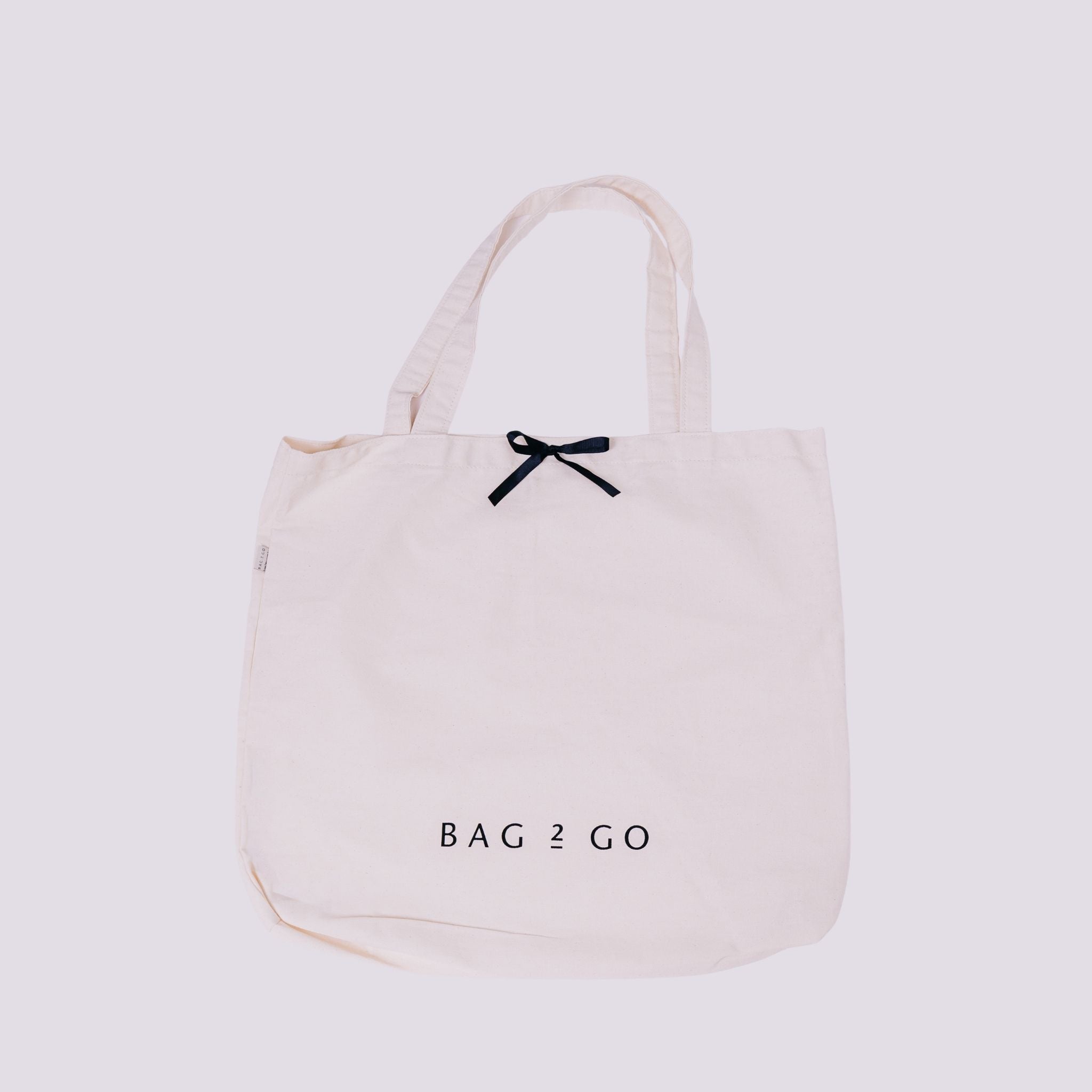 Bolsa para embalagem de presente P bege em 100% algodão natural Bag2Go