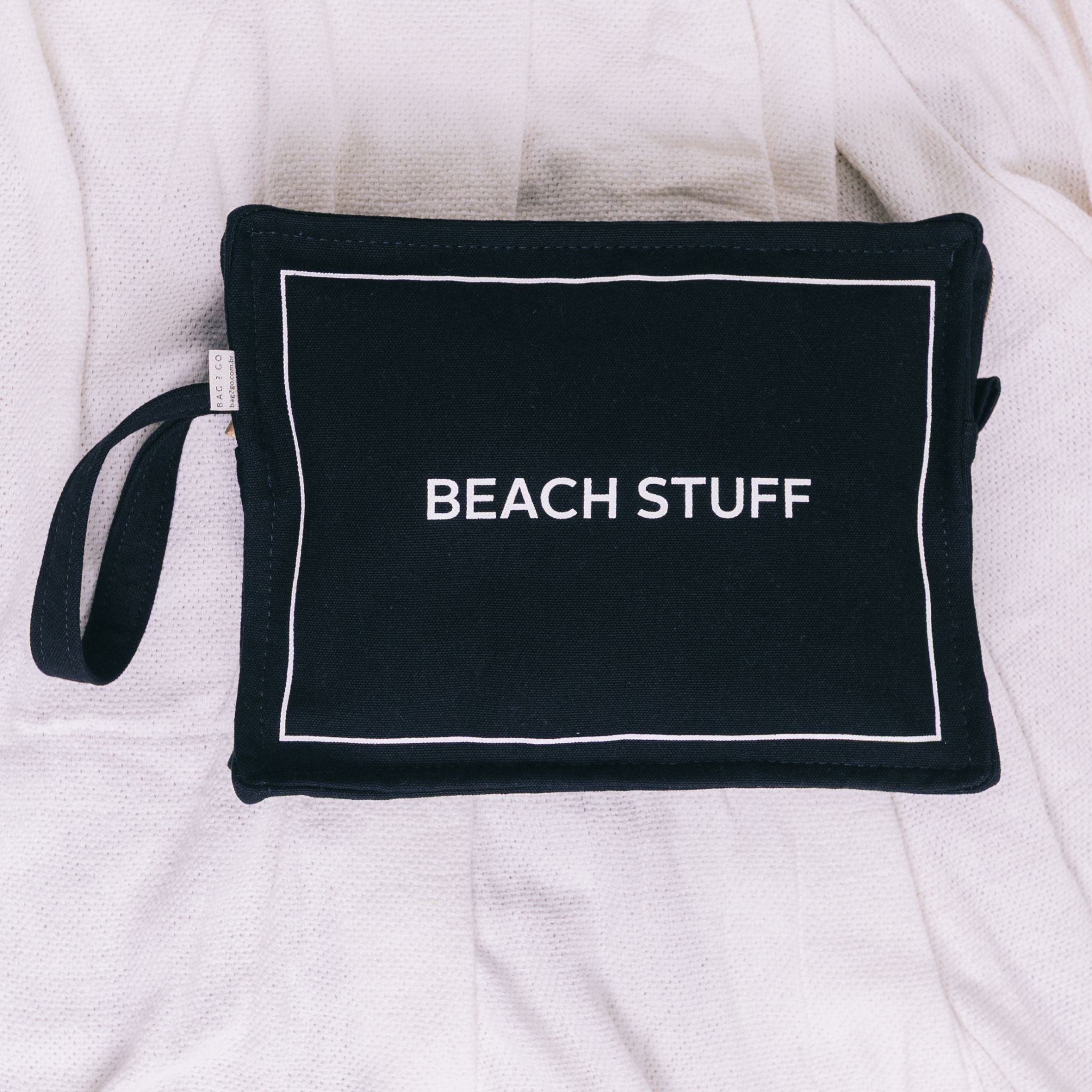 Necessaire Organizadora Clutch de Praia Sydney - Preto