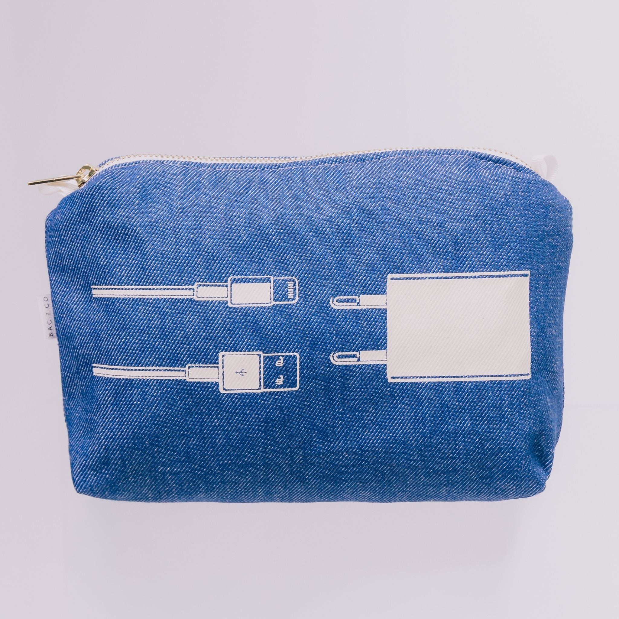 Necessaire Organizadora para Cabos e Fios Buenos Aires - Jeans