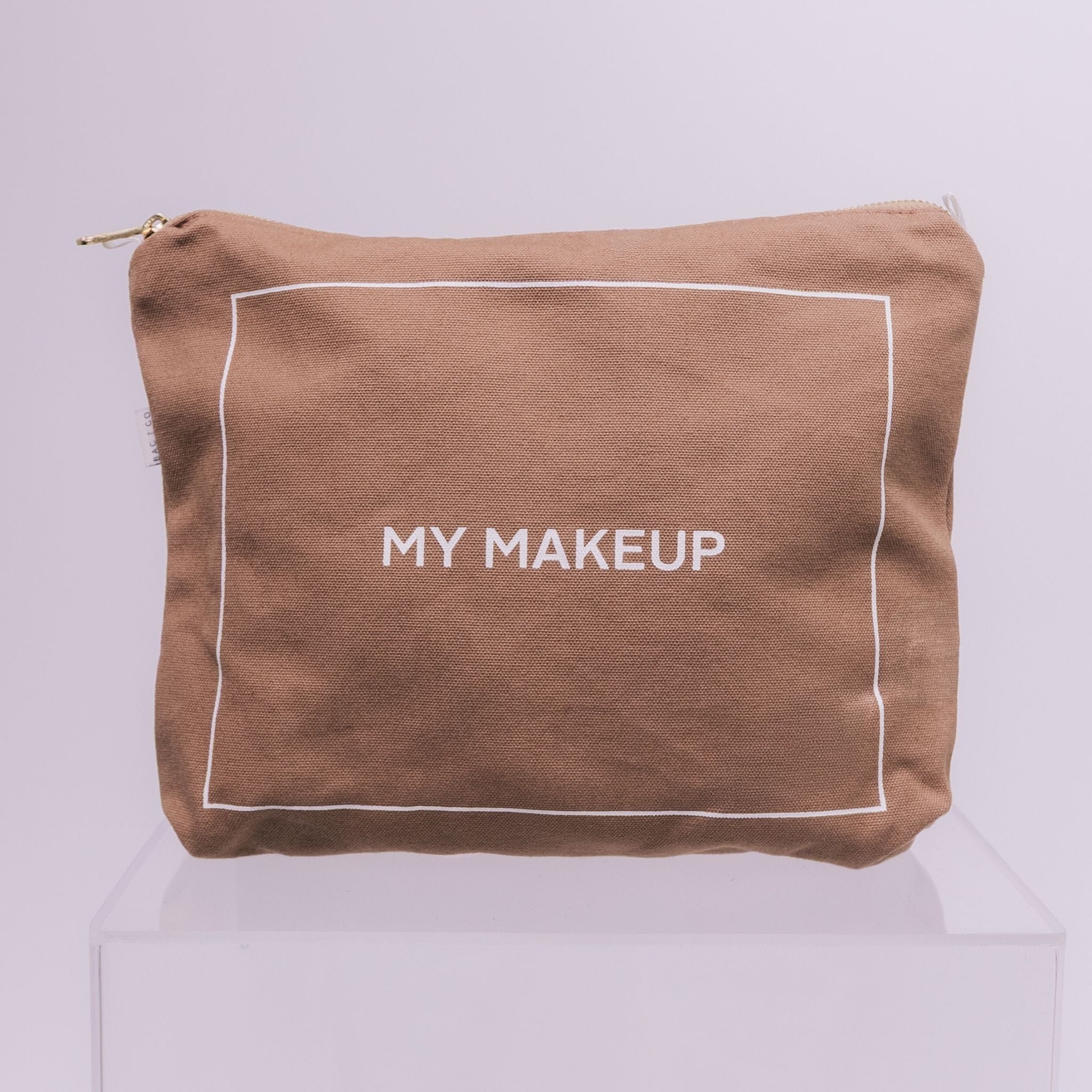 Necessaire Organizadora para Maquiagem Barcelona - Caramelo