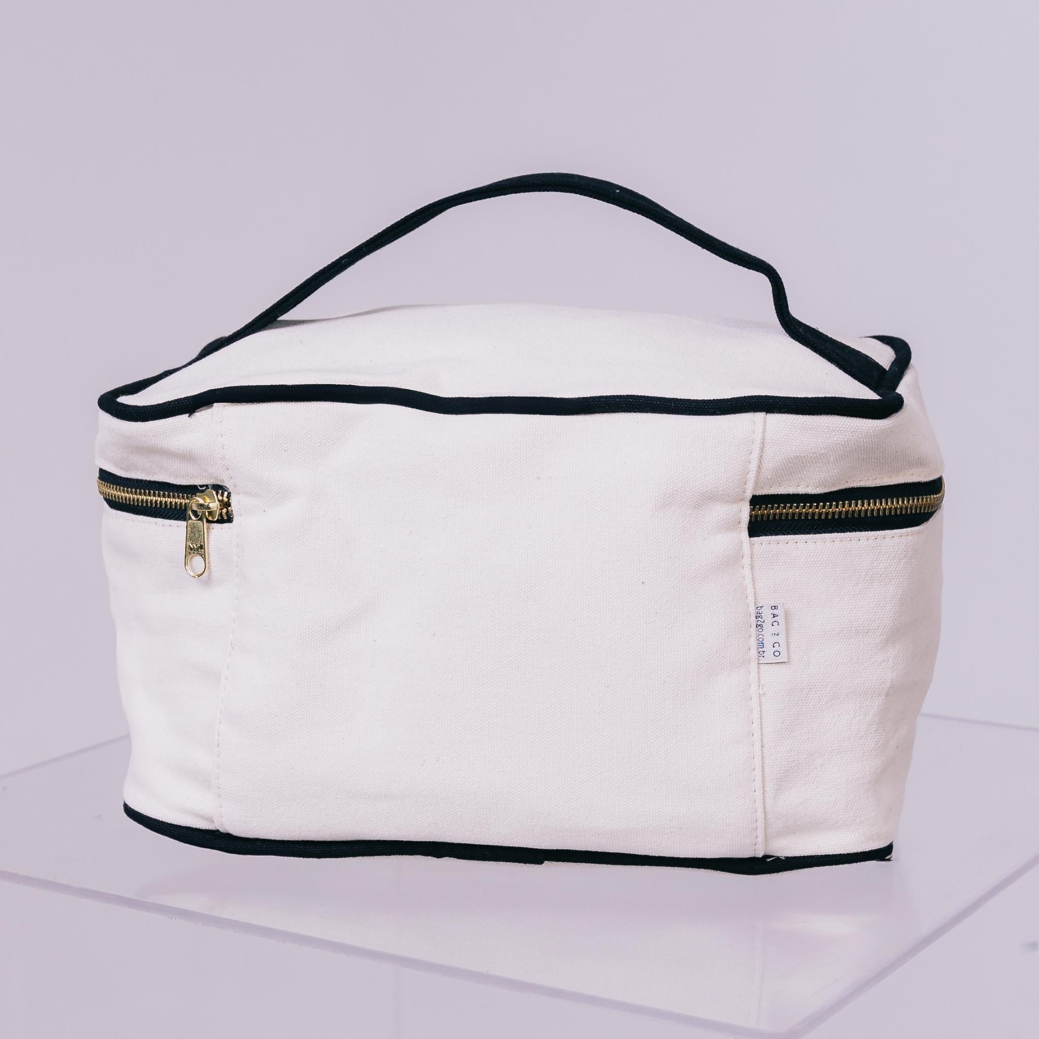 Necessaire Organizadora para Maquiagem Mykonos - Bege