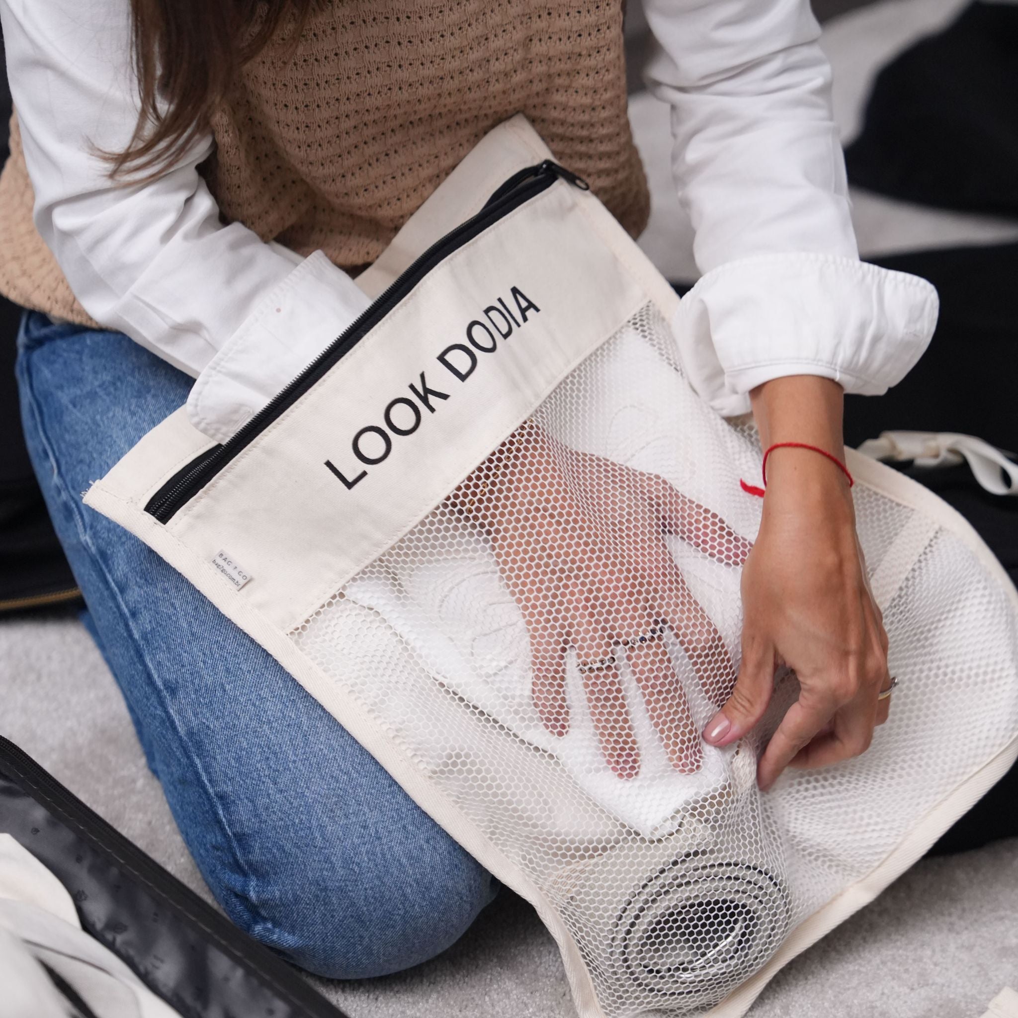 Organizador de Mala Look do Dia - Bege