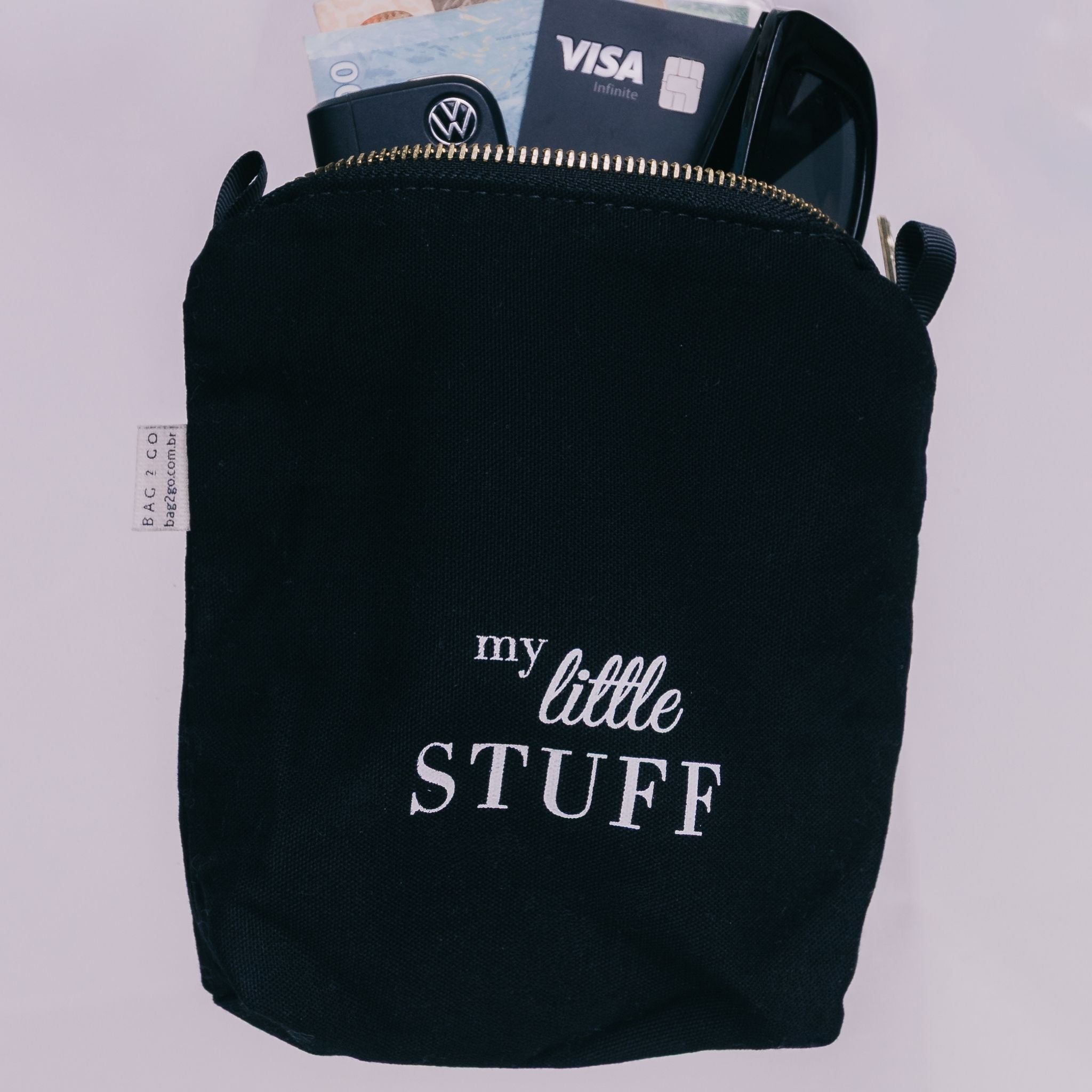 Organizador de Mala Multiuso Lisboa Little Stuff - Preto