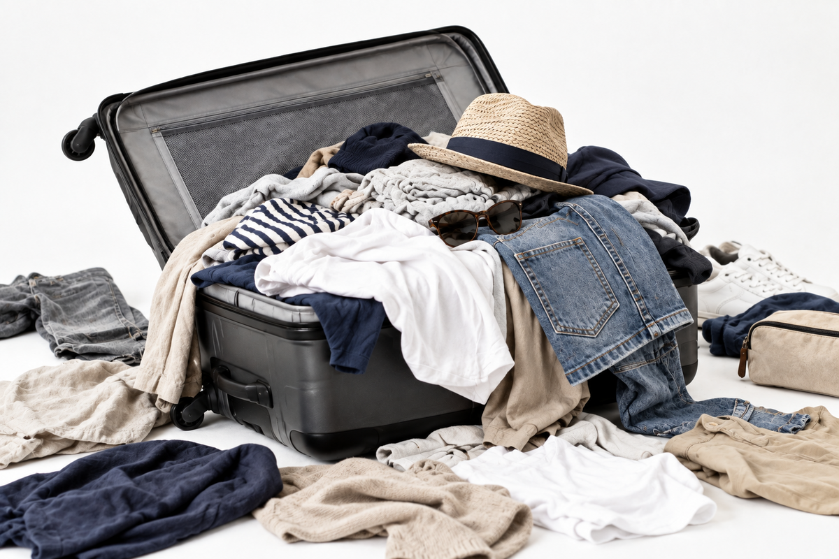 Minha Mala Está Sempre Bagunçada Durante a Viagem: Como Manter Tudo Organizado