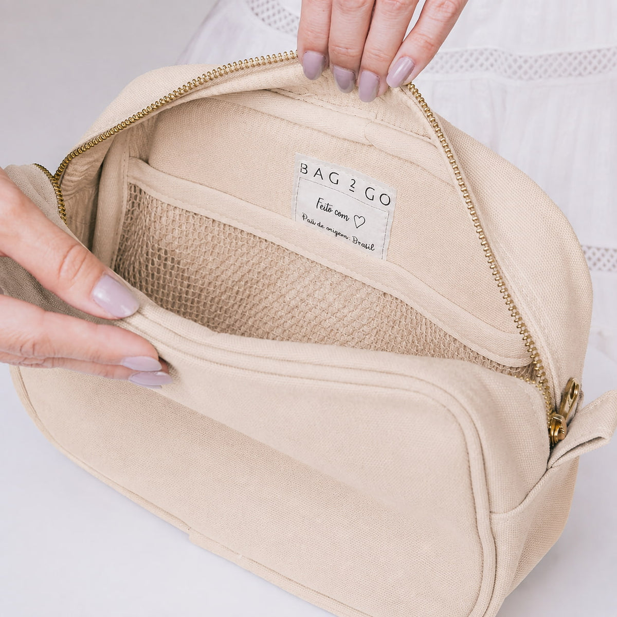 Necessaire Organizadora Porto - The Natural Collection