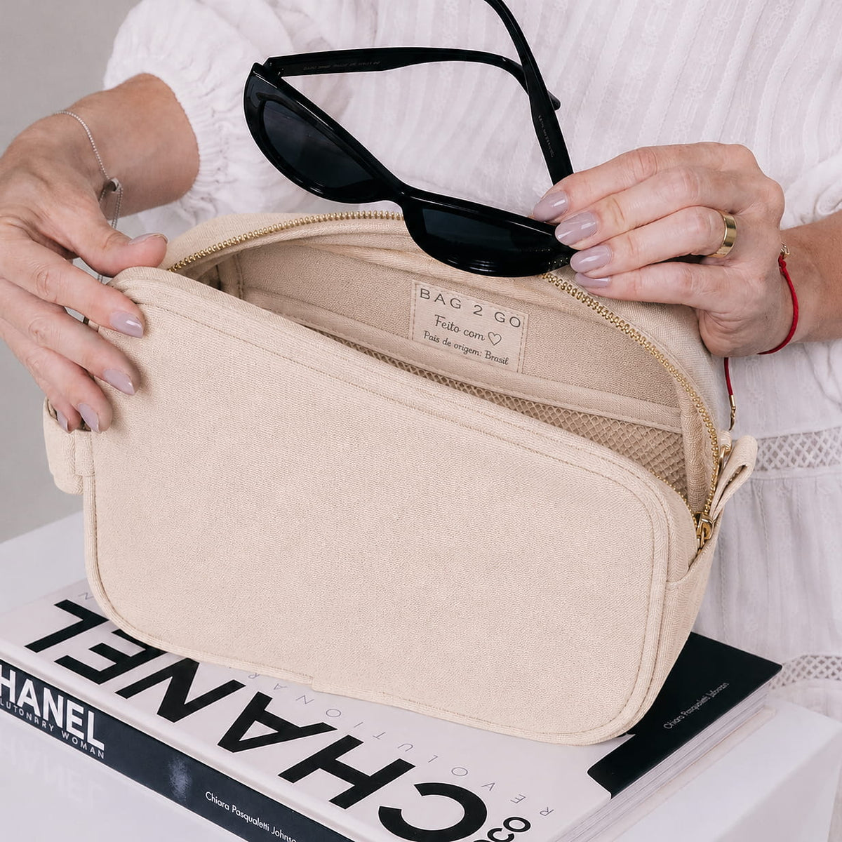 Necessaire Organizadora Porto - The Natural Collection