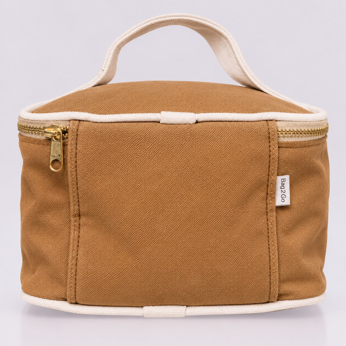 Necessaire Organizadora para Medicamentos Mykonos Mini - Caramelo - tras