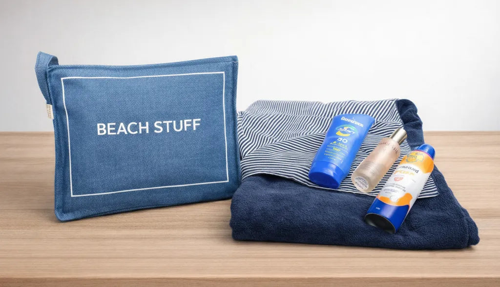 Banner Necessaire Organizadora Clutch de Praia Sydney