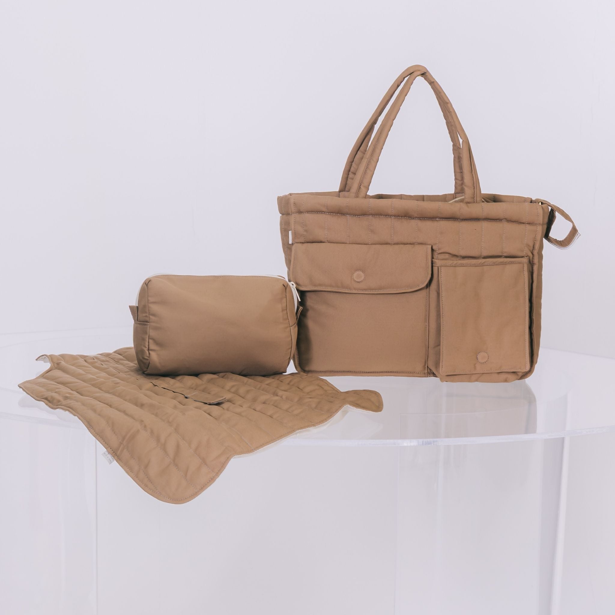 Bolsa Maternidade Positano - Caramelo