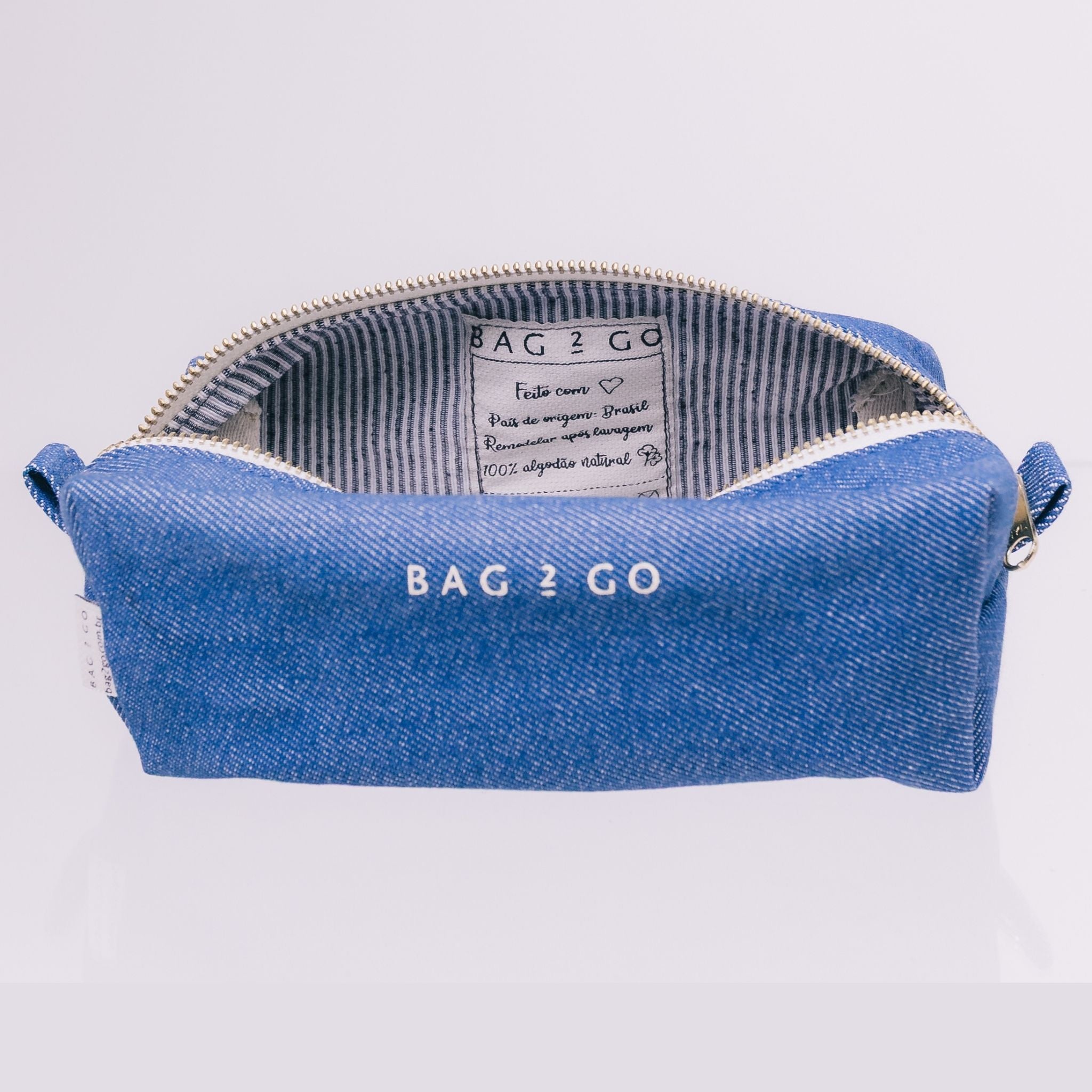 Estojo Organizador Multiuso Milão - Jeans