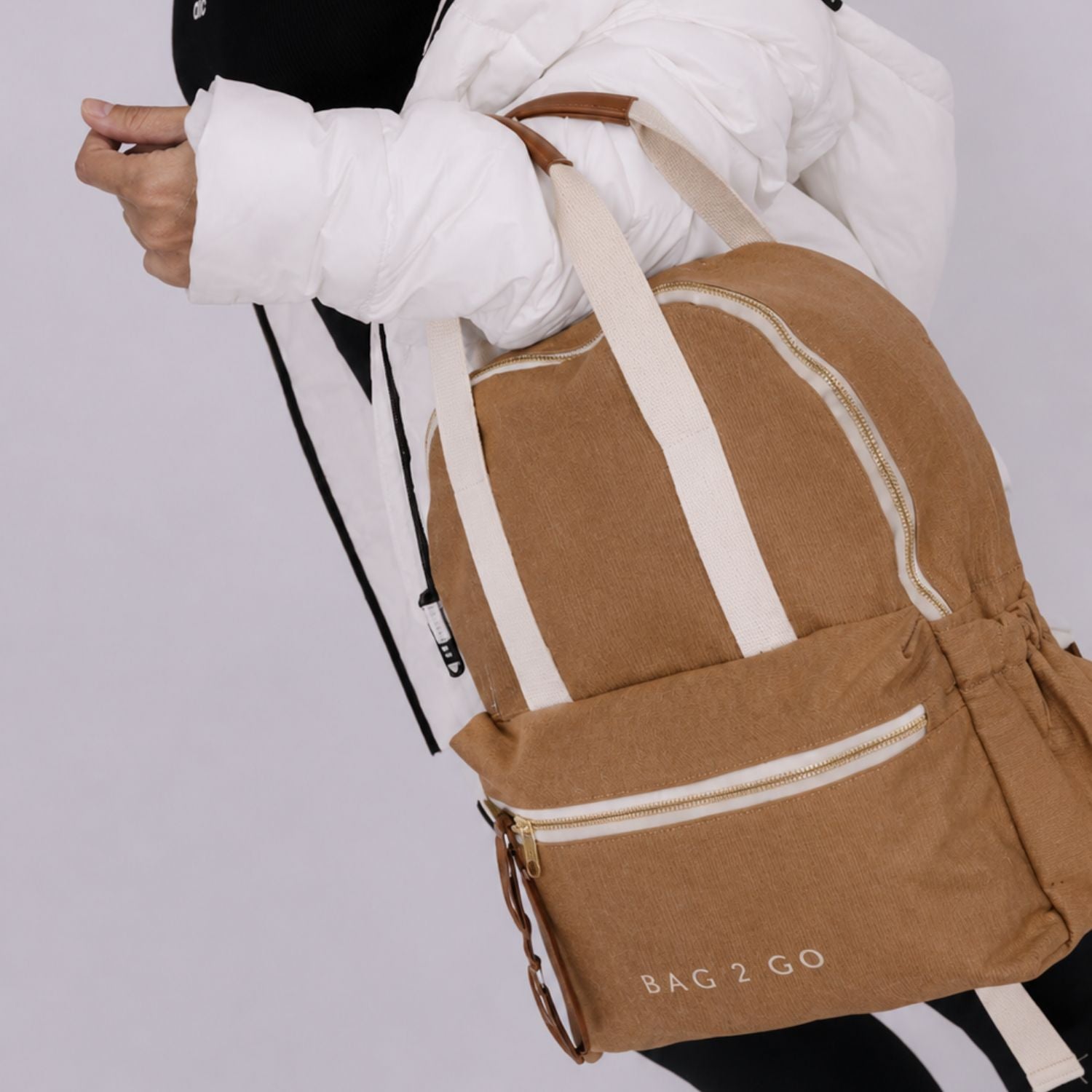 Mochila de Viagem Genebra - Caramelo