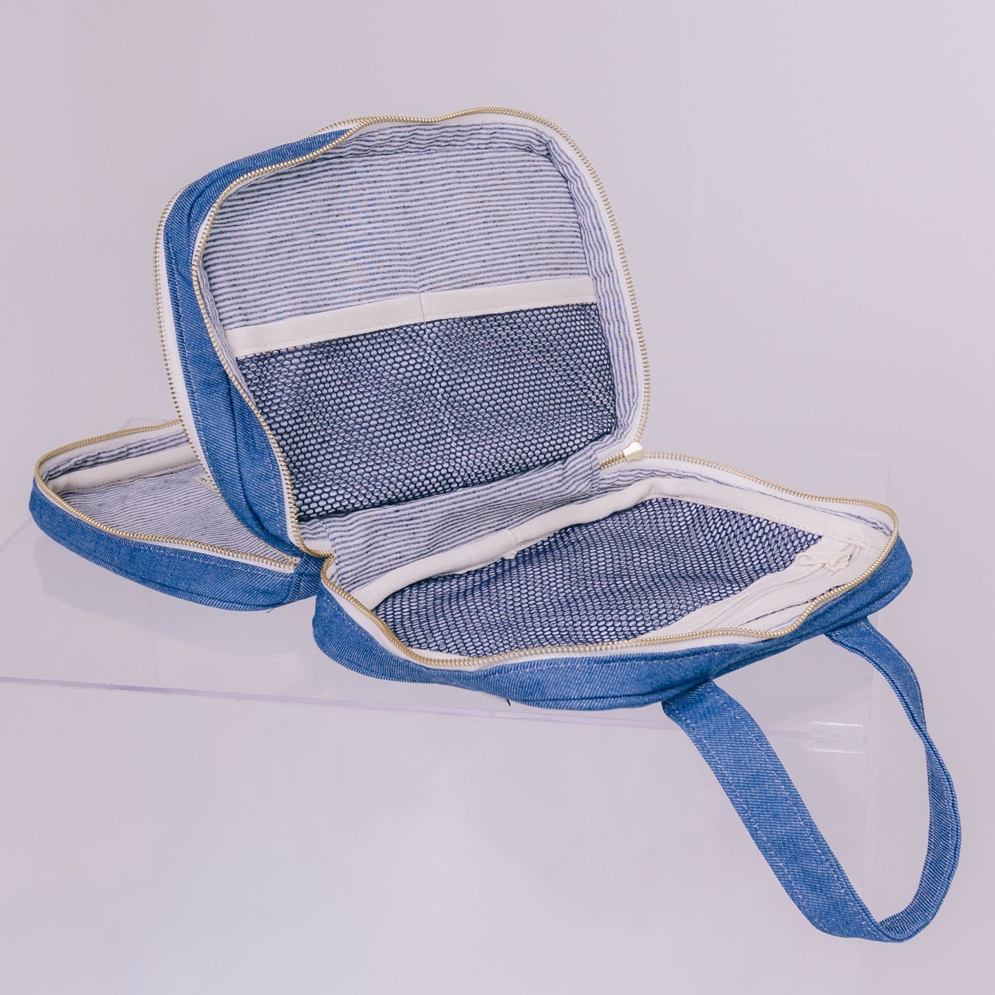 Necessaire Organizadora de Mala Gramado - Jeans