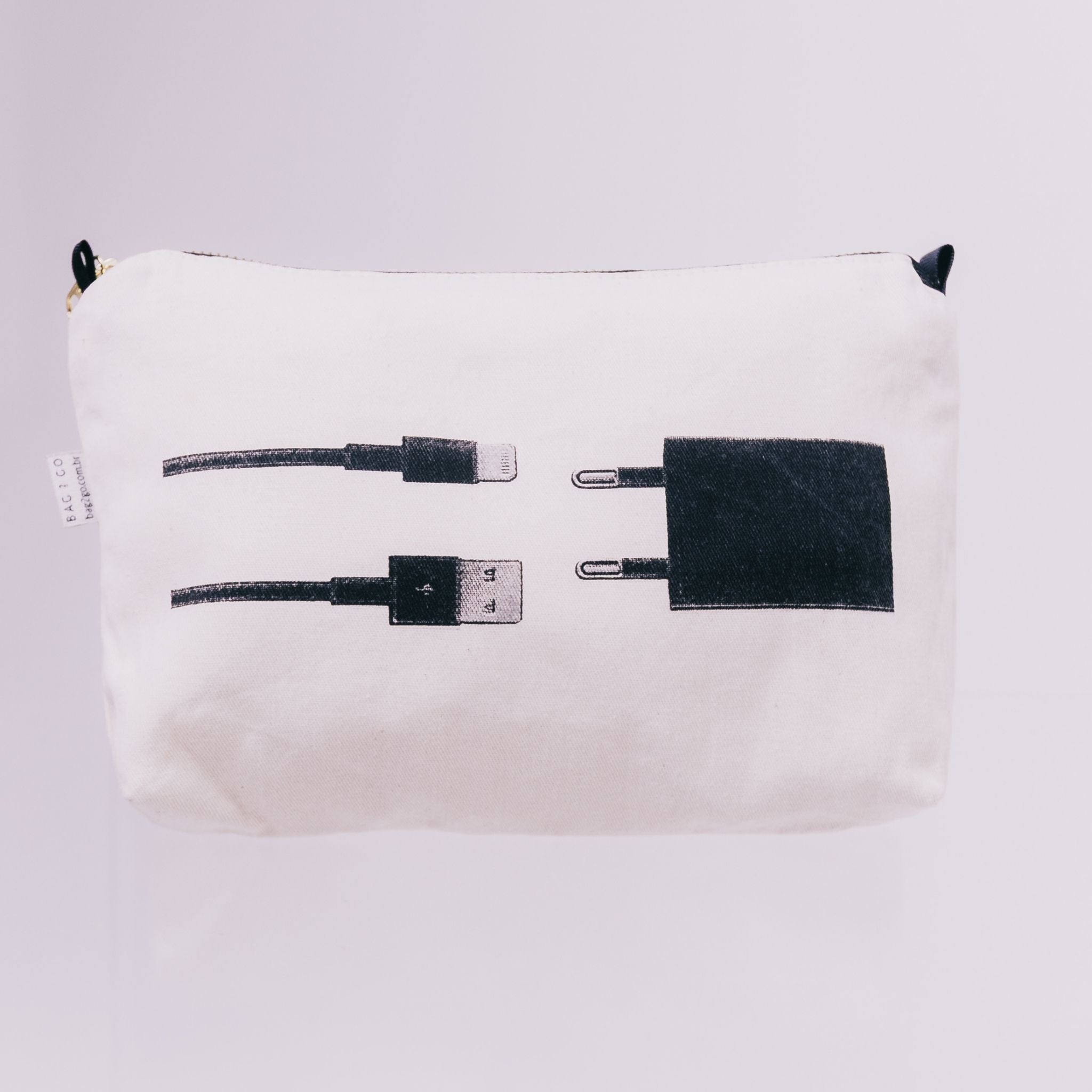 Necessaire Organizadora para Cabos e Fios Buenos Aires - Bege