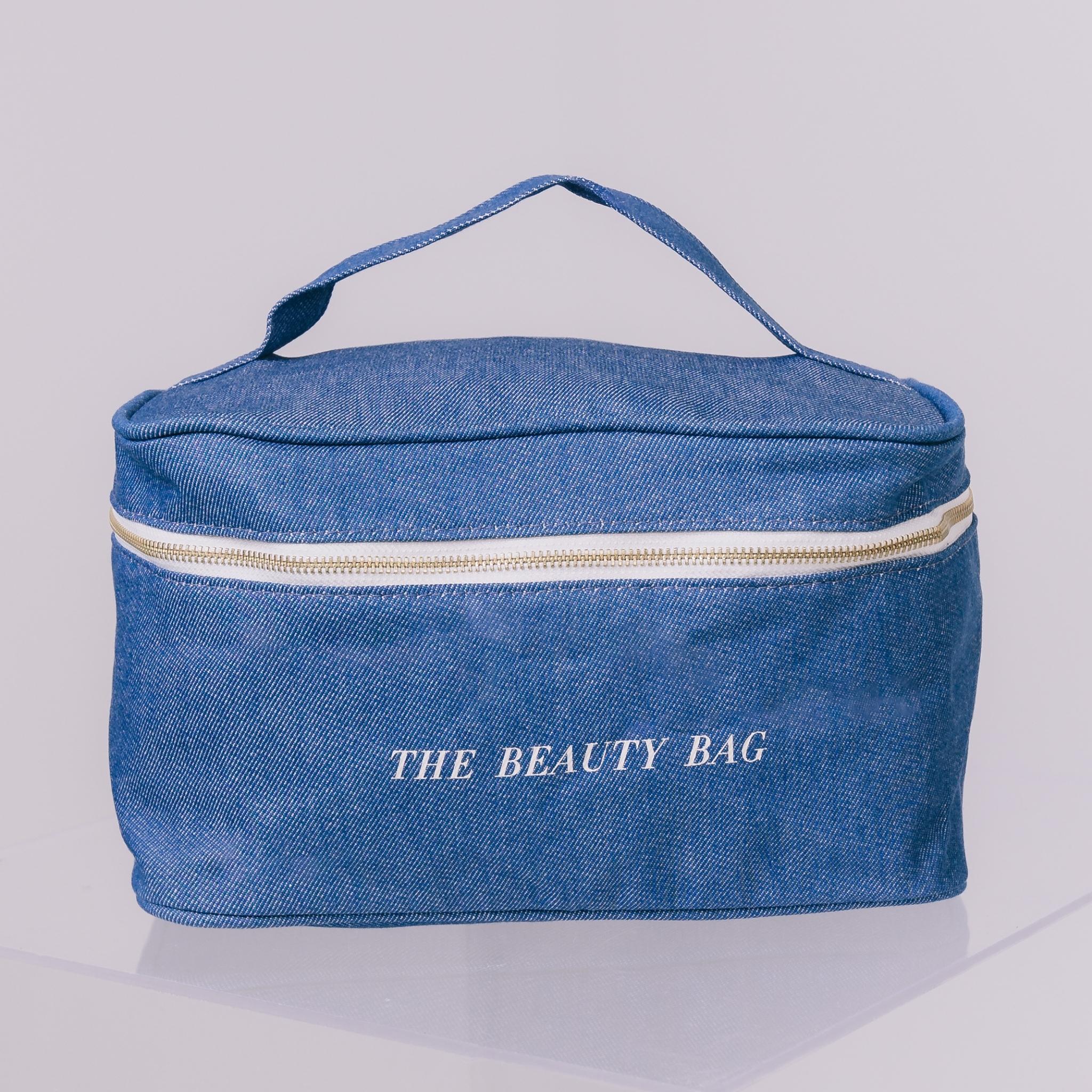 Necessaire Organizadora para Maquiagem Mykonos - Jeans