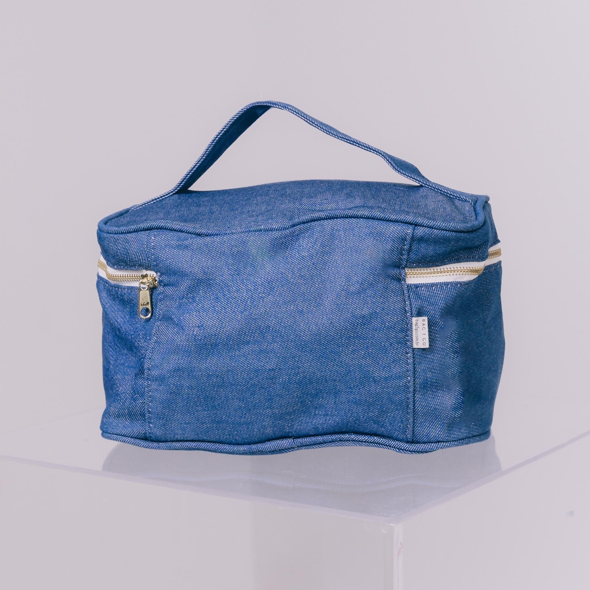 Necessaire Organizadora para Maquiagem Mykonos - Jeans