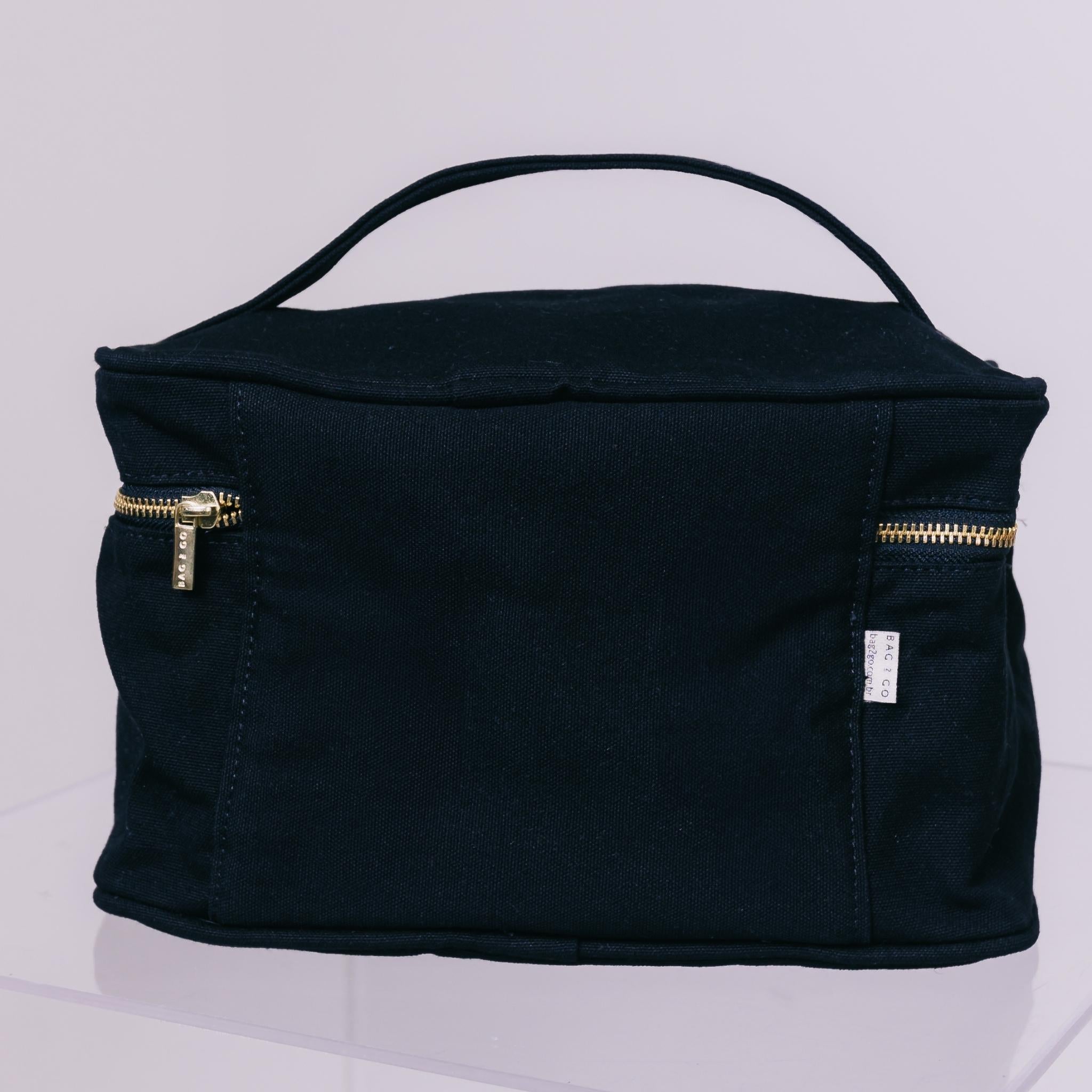 Necessaire Organizadora para Maquiagem Mykonos - Preto