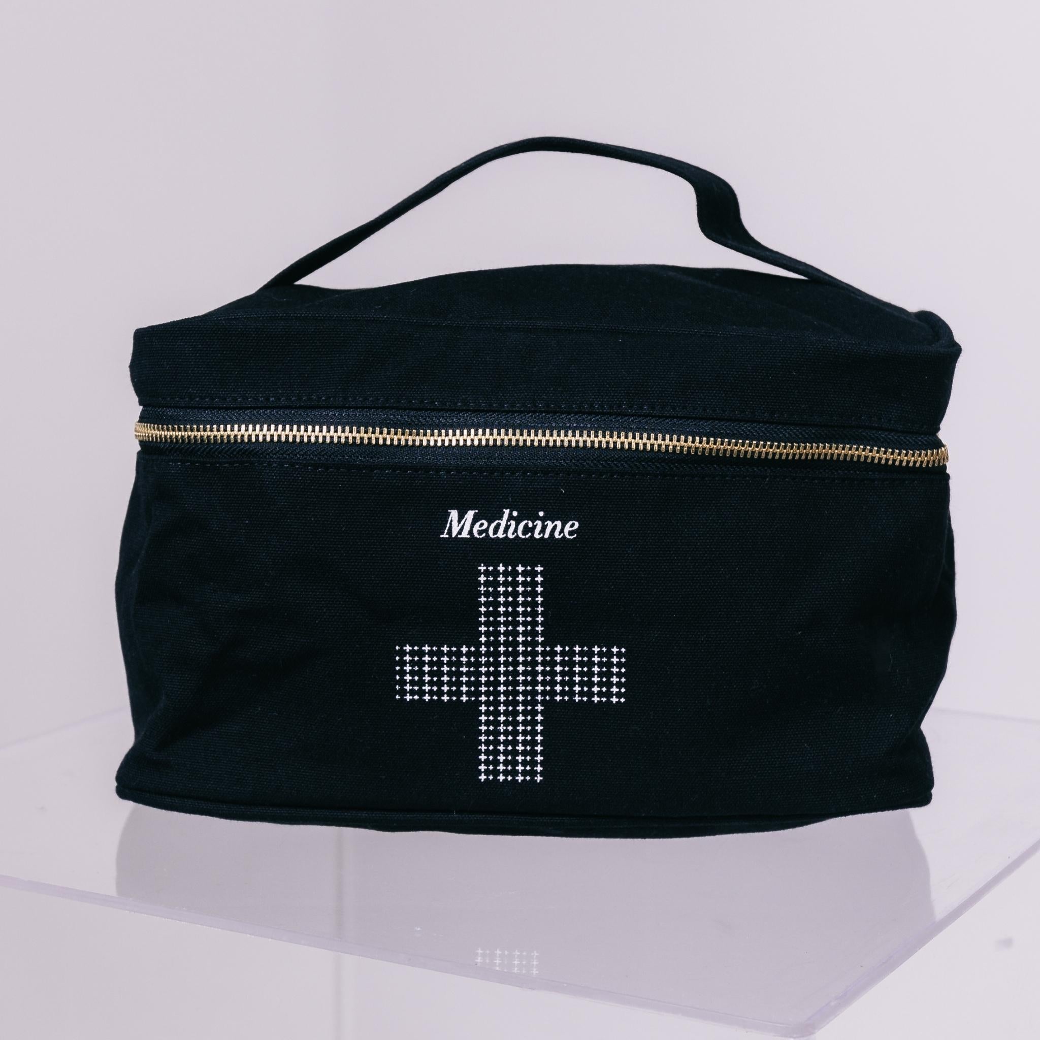 Necessaire Organizadora para Medicamentos Mykonos - Preto