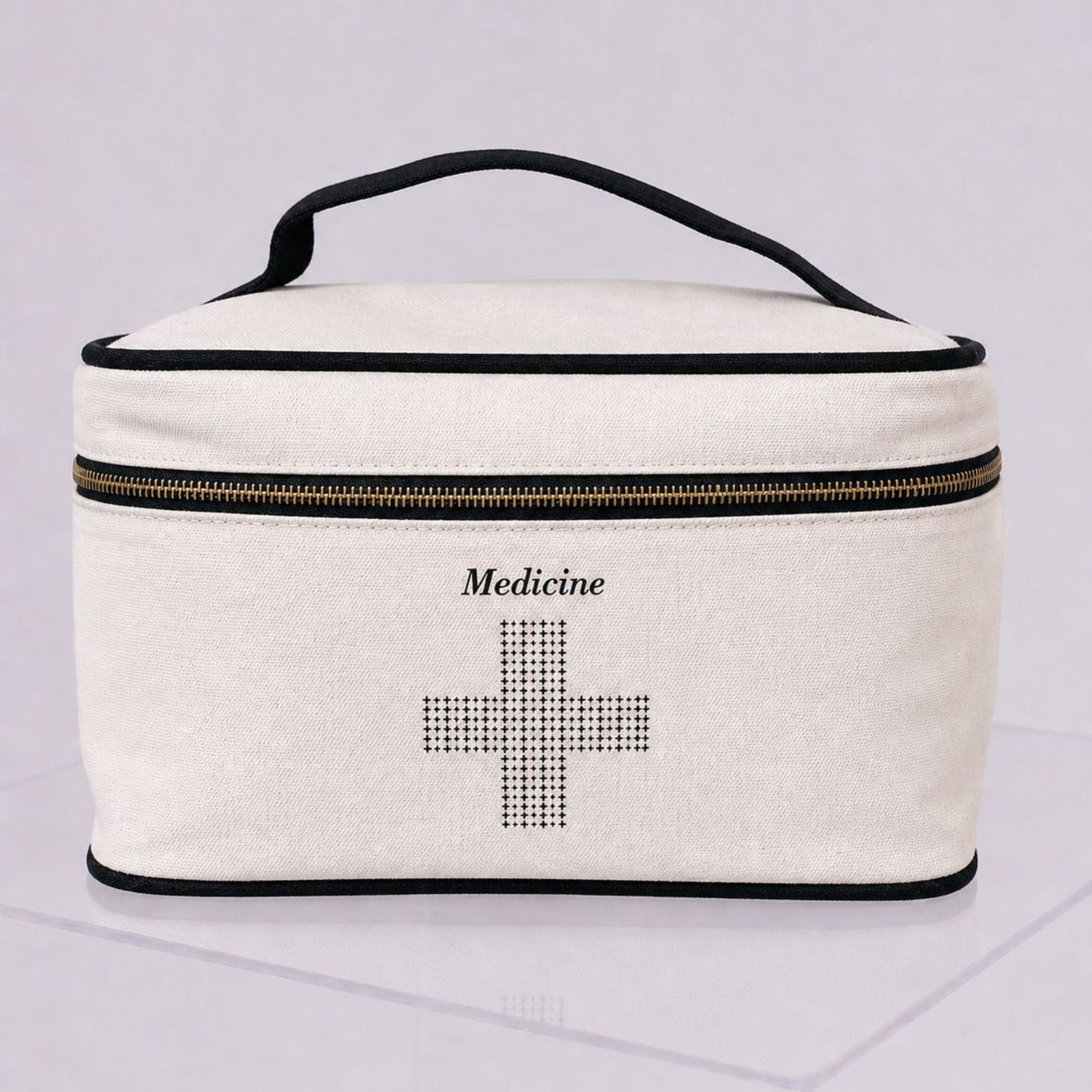Necessaire Organizadora para Medicamentos Mykonos - Bege
