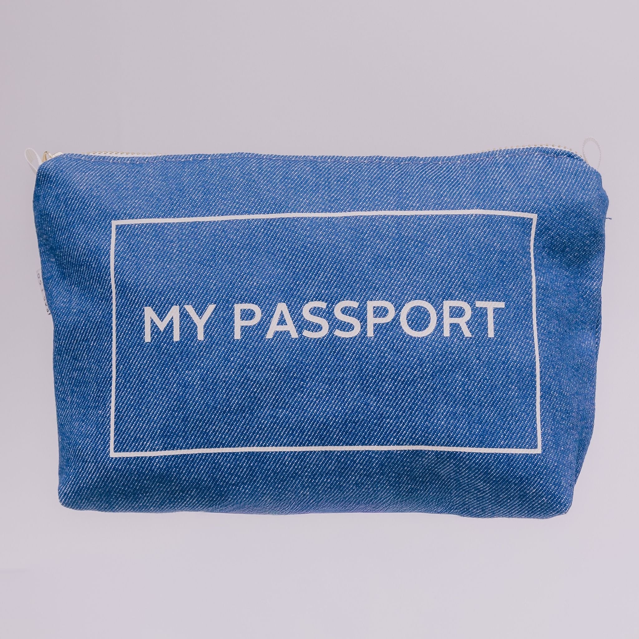 Necessaire Organizadora para Passaporte Buenos Aires - Jeans