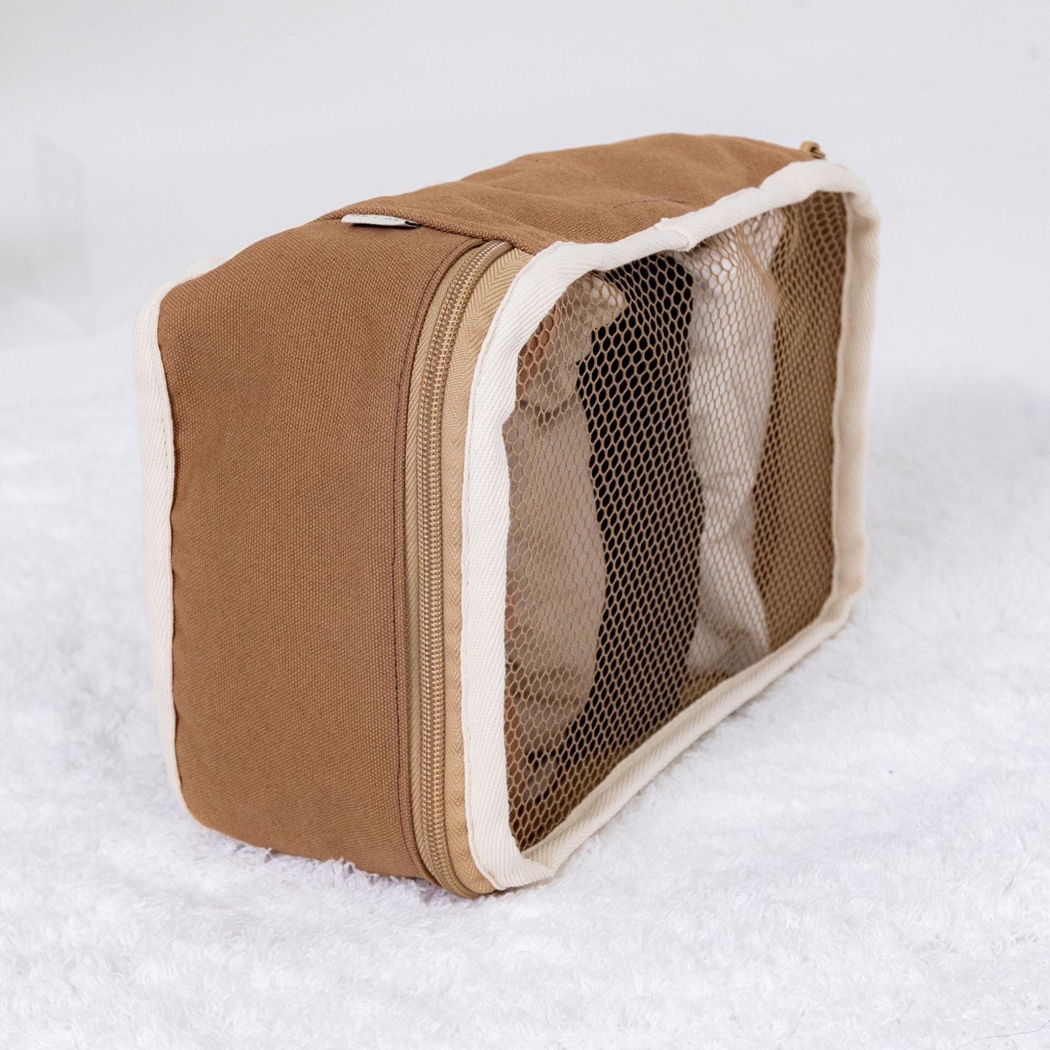 Kit Organizador de Mala Auckland Caramelo - Bag2Go