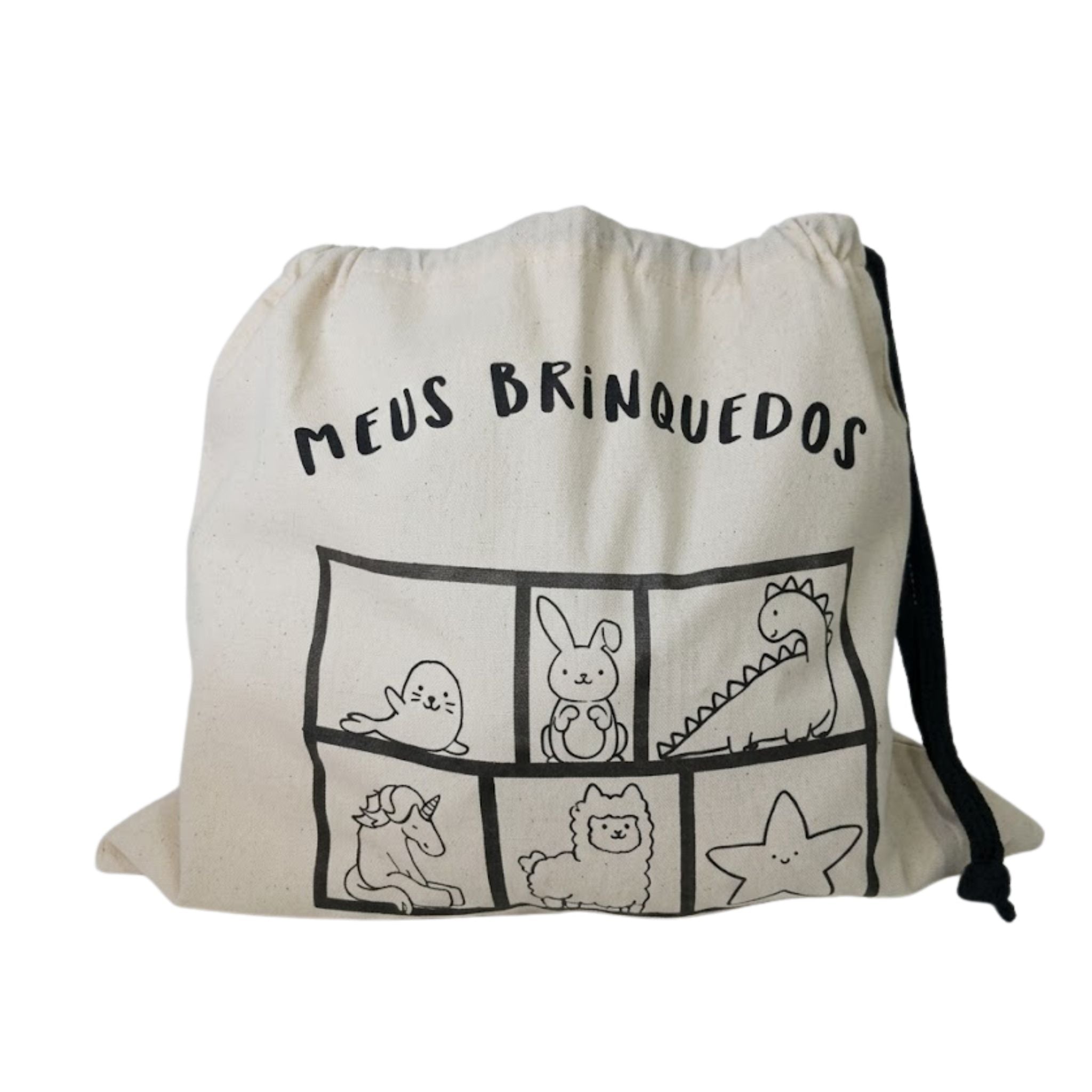 Organizador para Brinquedos Berlim Meus Brinquedos - Bege